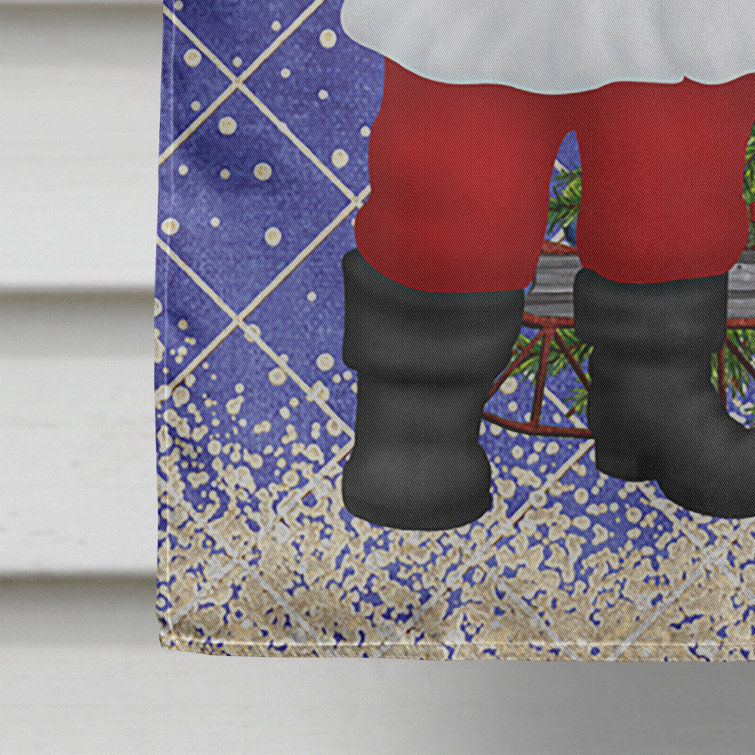 Caroline's Treasures Double Sided 40'' H x 28'' W Polyester Christmas